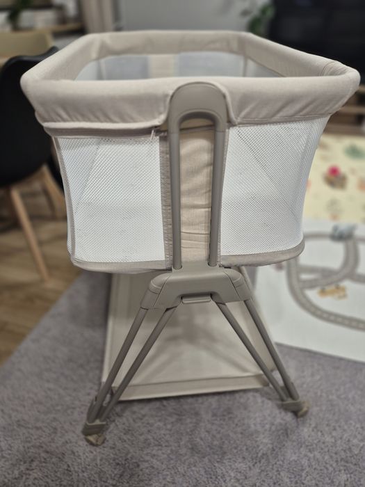 Łóżeczko dostawne Lionelo Luna + torba Skiddou + gratis