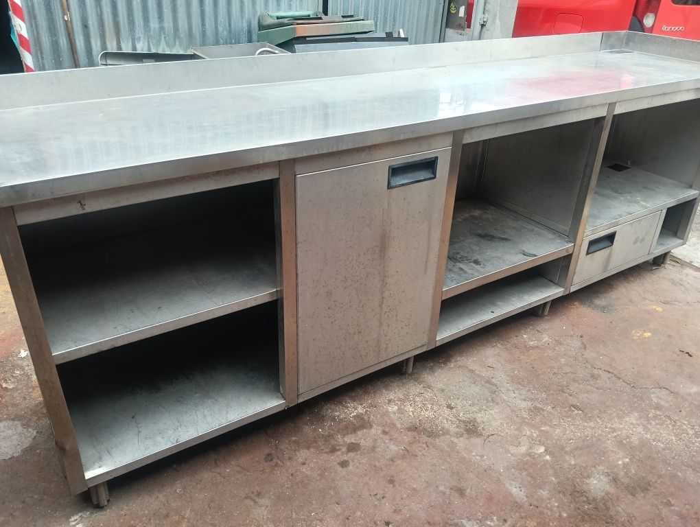 Bancada de inox 2.80
