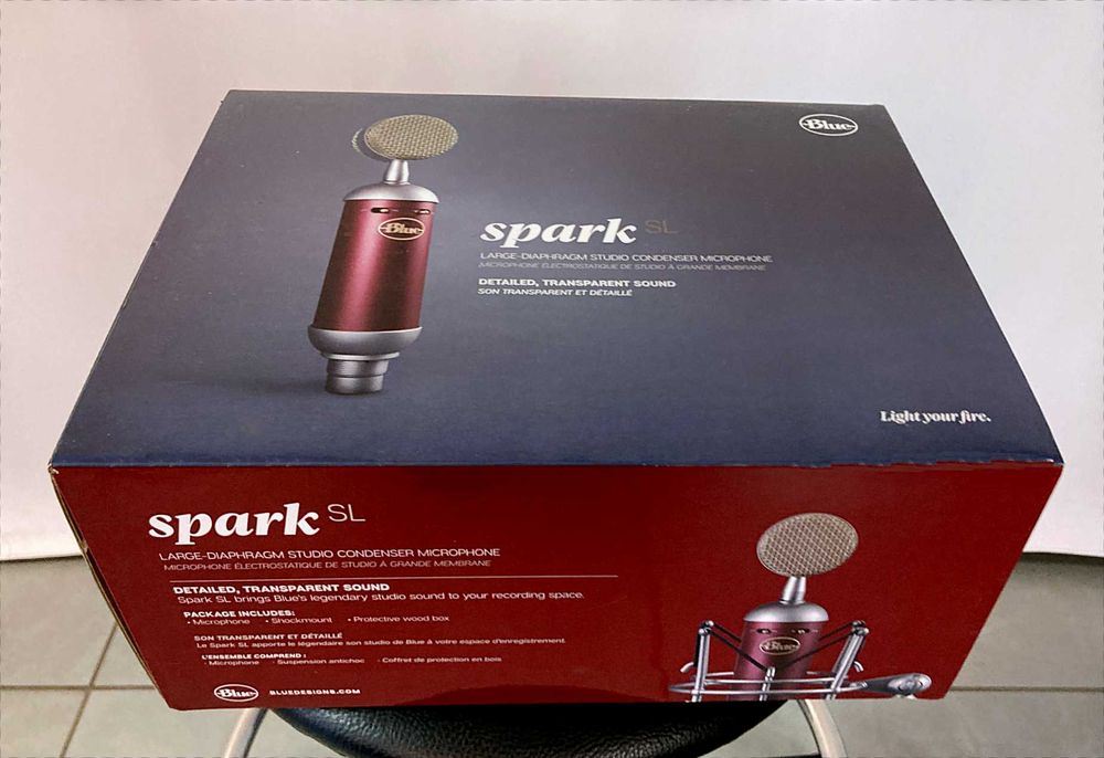Legendarny mikrofon XLR Blue Spark w najpiękniejszej wersji - jak nowy