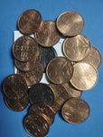 20 Moedas de 50 Centavos Bronze
