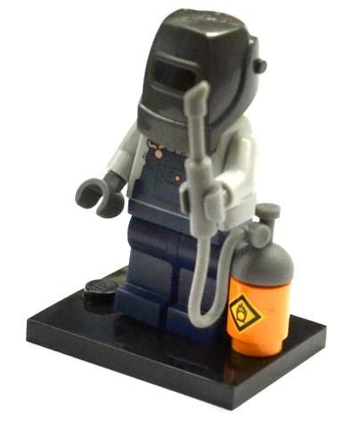 LEGO minifigurka - Spawacz (Welder), Series 11