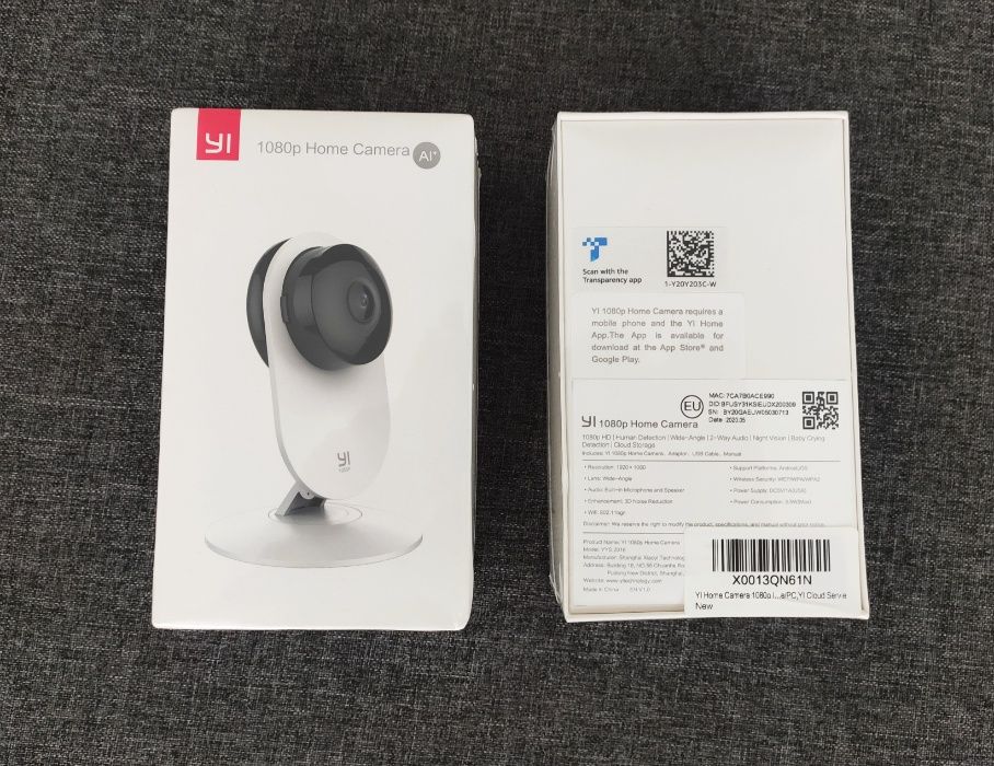 IP-камера Xiaomi YI 1080p Home White YYS.2016 EU радионяня