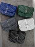 Месенджер Goyard/ сумка гоярд/ гаярд сумка через плече нова/ чорна