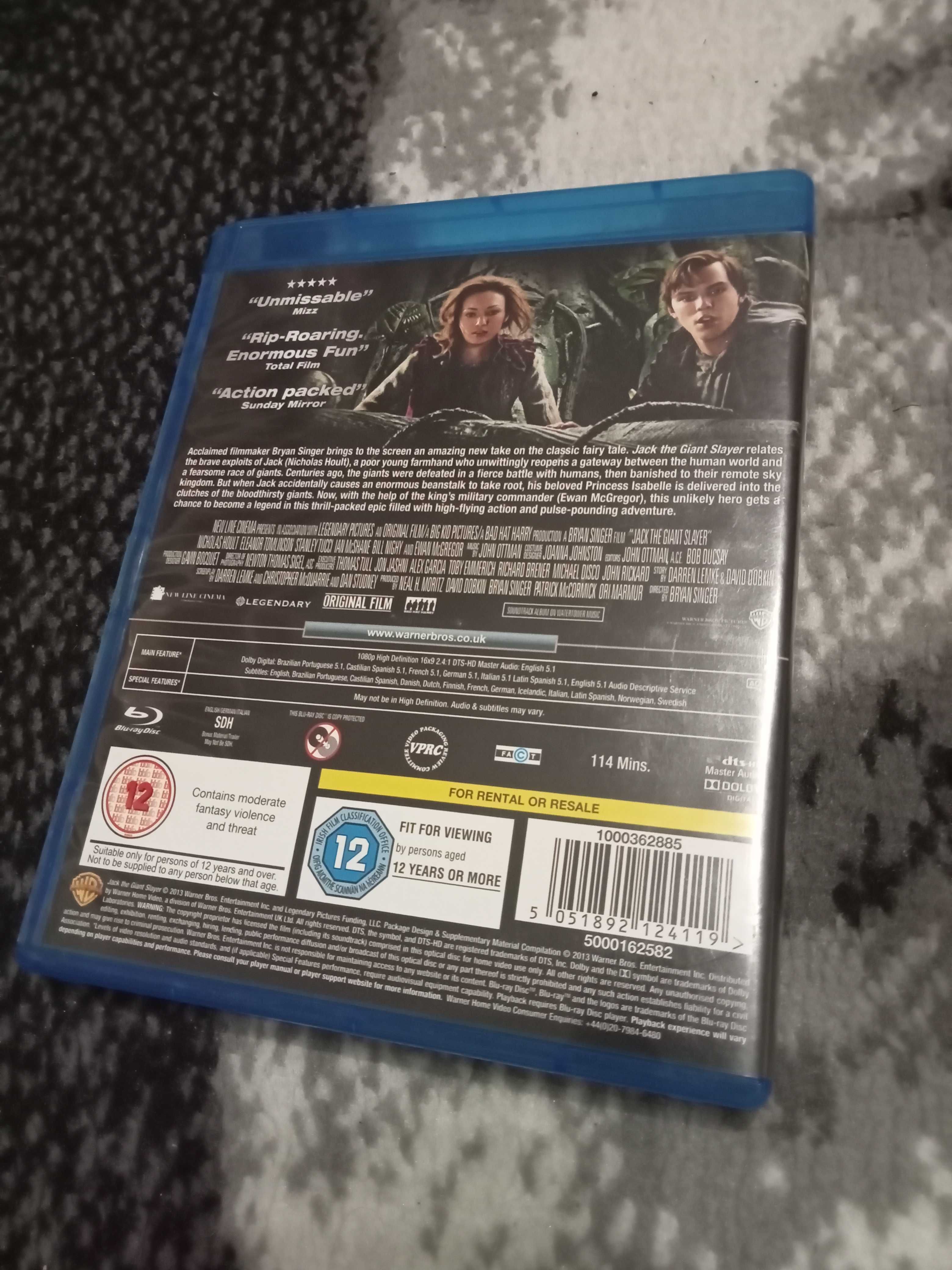 Jack pogromca olbrzymów Blu-ray