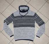 Piękny meski sweter r. M j. nowy
