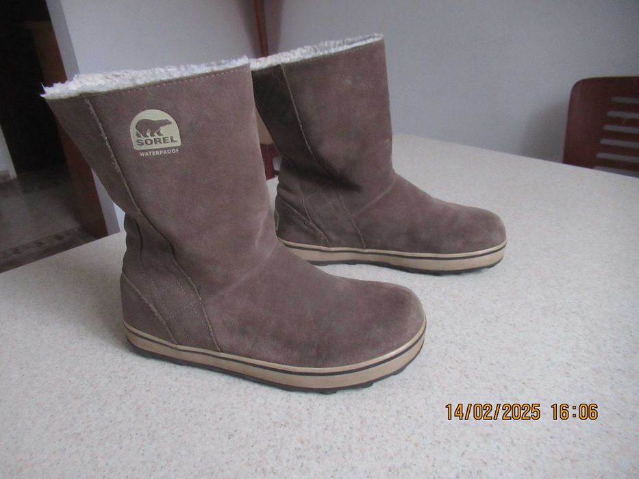 Sorel Glacy śniegowce skórzane rozm. 39
