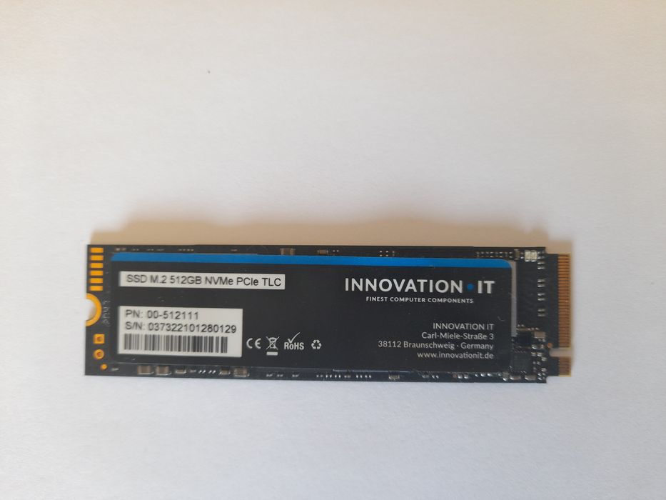 Disco Rigido NVME M.2 SSD 512Gb