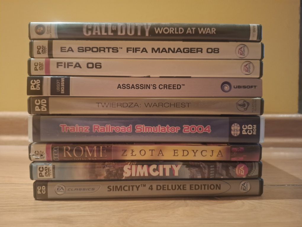 Gry PC - zestaw lub na sztuki