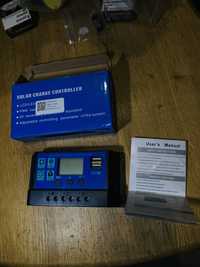 Контроллер заряда солнечных панелей PWM 20А 12В/24В