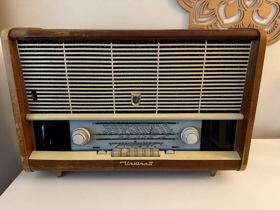 Piekne Lampowe radio Udine II