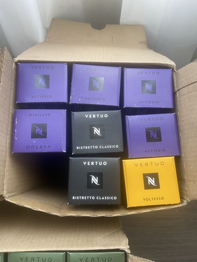Капсули nespresso vertuo