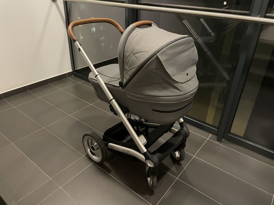 Wózek Mutsy icon balance + maxi cosi coral.
