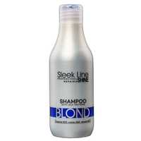 Stapiz Sleek Line Blond Shampoo - Szampon Platynowy Odcień 300ml