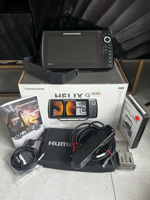 Echosonda humminbird helix 9x plus gratis akumulator