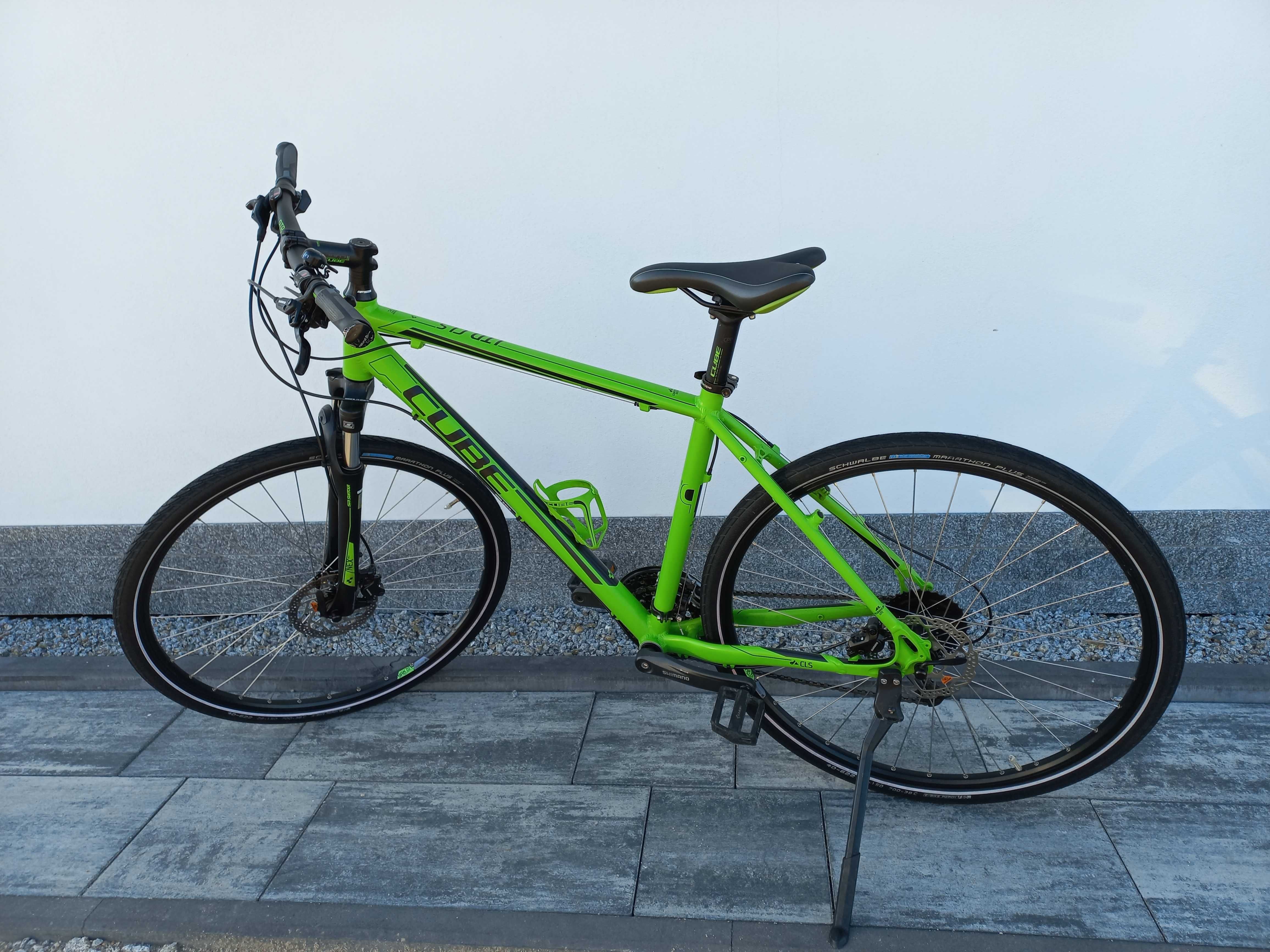 Crossowy * CUBE LTD CLS * Shimano Acera * hydraulika * amor z blokadą