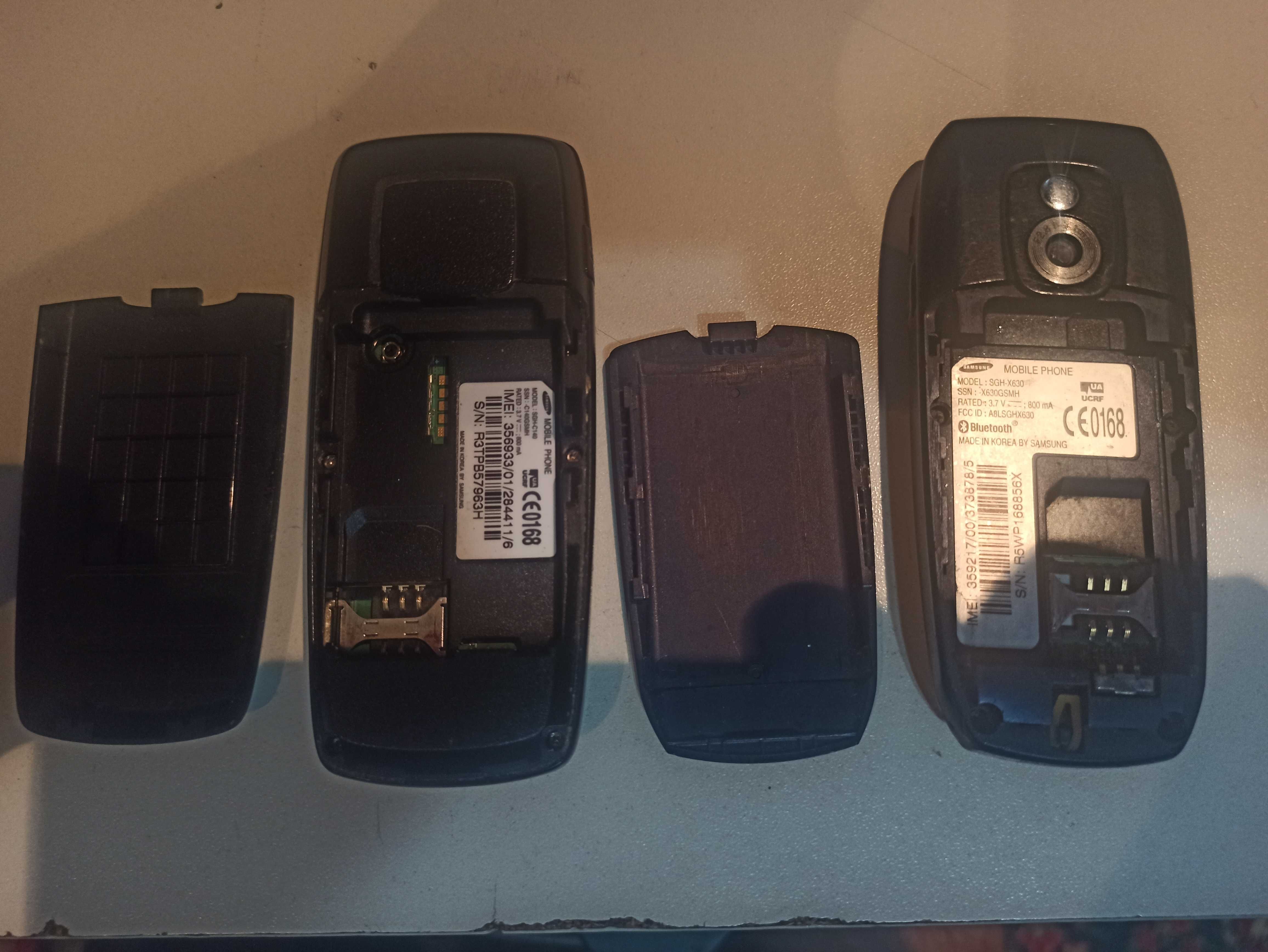 Samsung SGH-C240, SGH-C140, SGH-X630, Fly DS103D, S-TELL S5-00