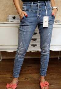 LIKWIDACJA !!! Nowe spodnie jeansowe jeansy rozmiar L super jakość