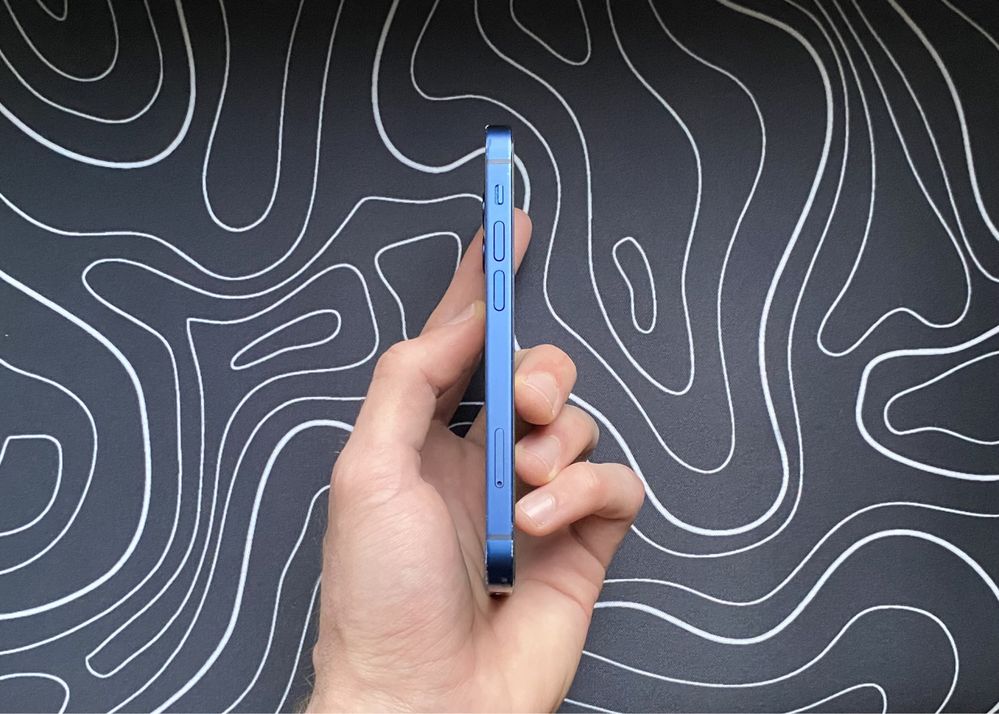 Хороший iPhone 12 MINI 128 гб - 85% АКБ - NEVERLOCK - BLUE