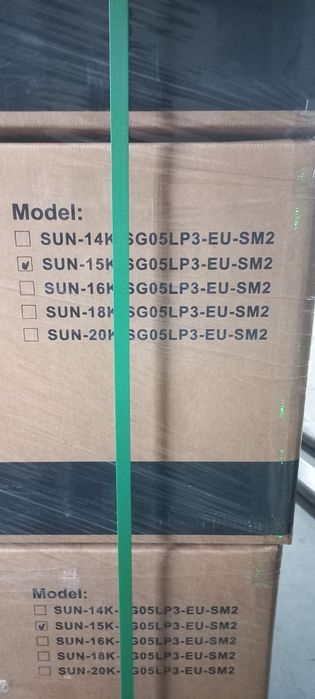 Інвертор гібридний 15квт на низьку напругу акумулятора