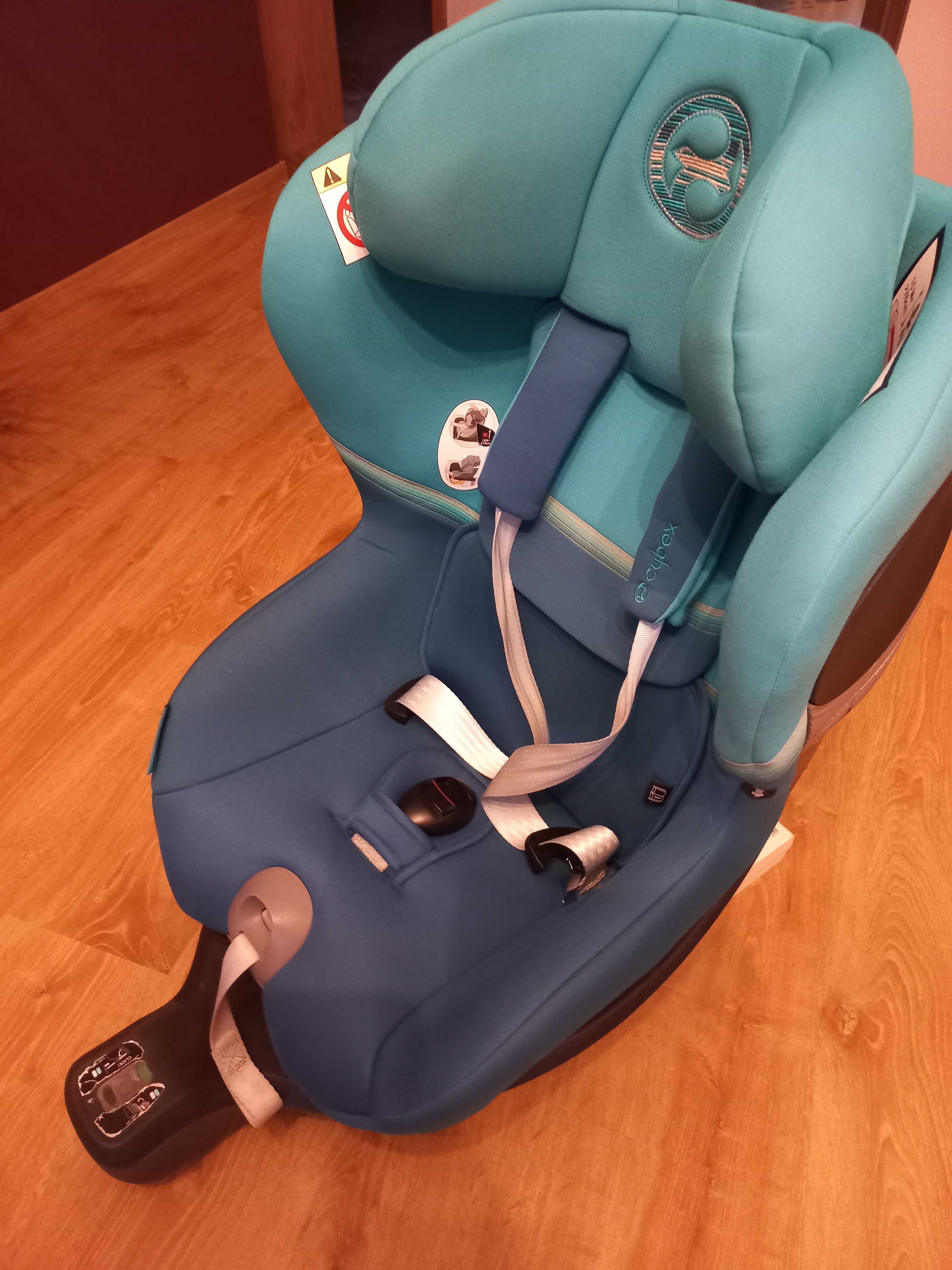 Fotelik samochodowy Cybex Sirona S I-Size 
turkusowy 0-18Kg