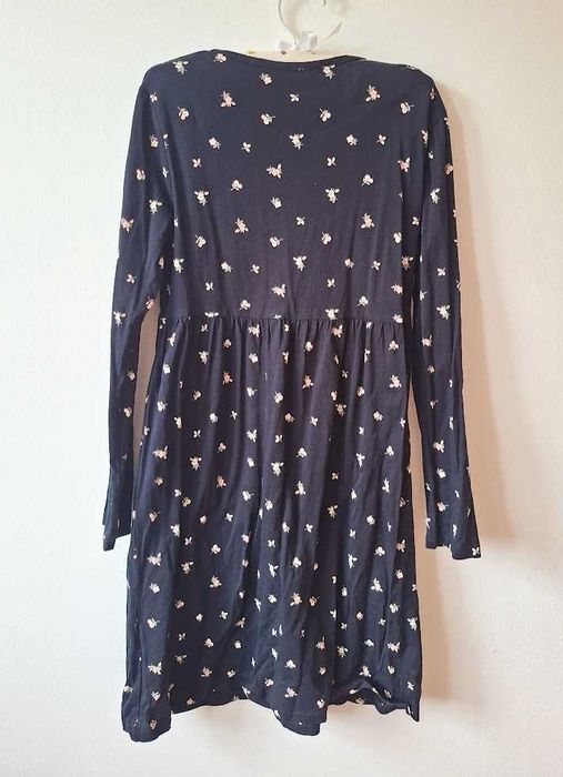 Kiabi // Vestido de algodão manga comprida 11-12 anos