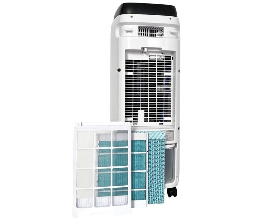 Klimatyzator wodny,hybrydowy 4w1 klimator,nawilżacz,cyrkulator,,oczysz