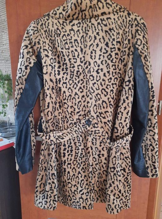 Kurtka w panterkę H&M. Rozmiar 38.