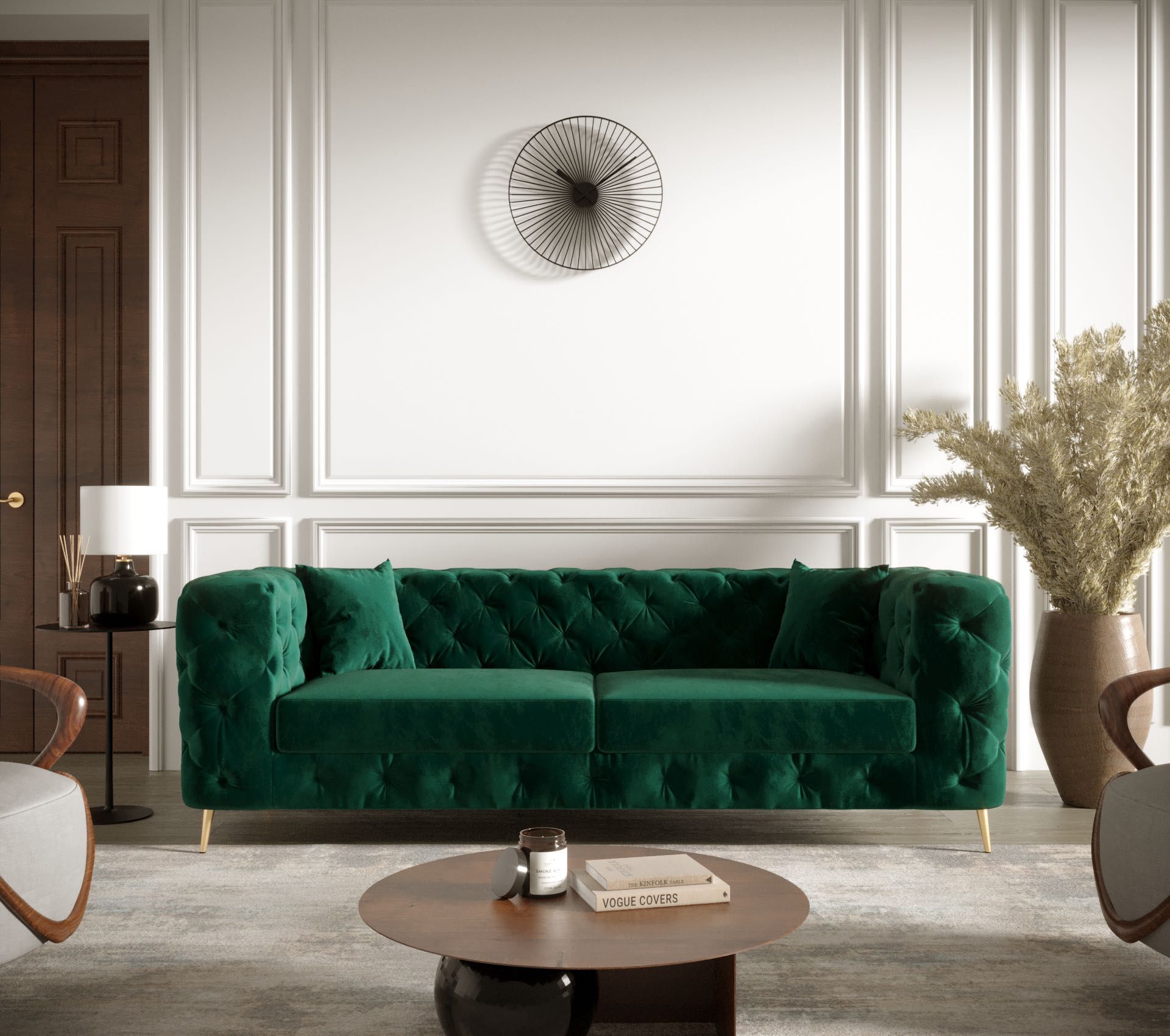 Sofa Chesterfield Pikowana Glamour EN Meble