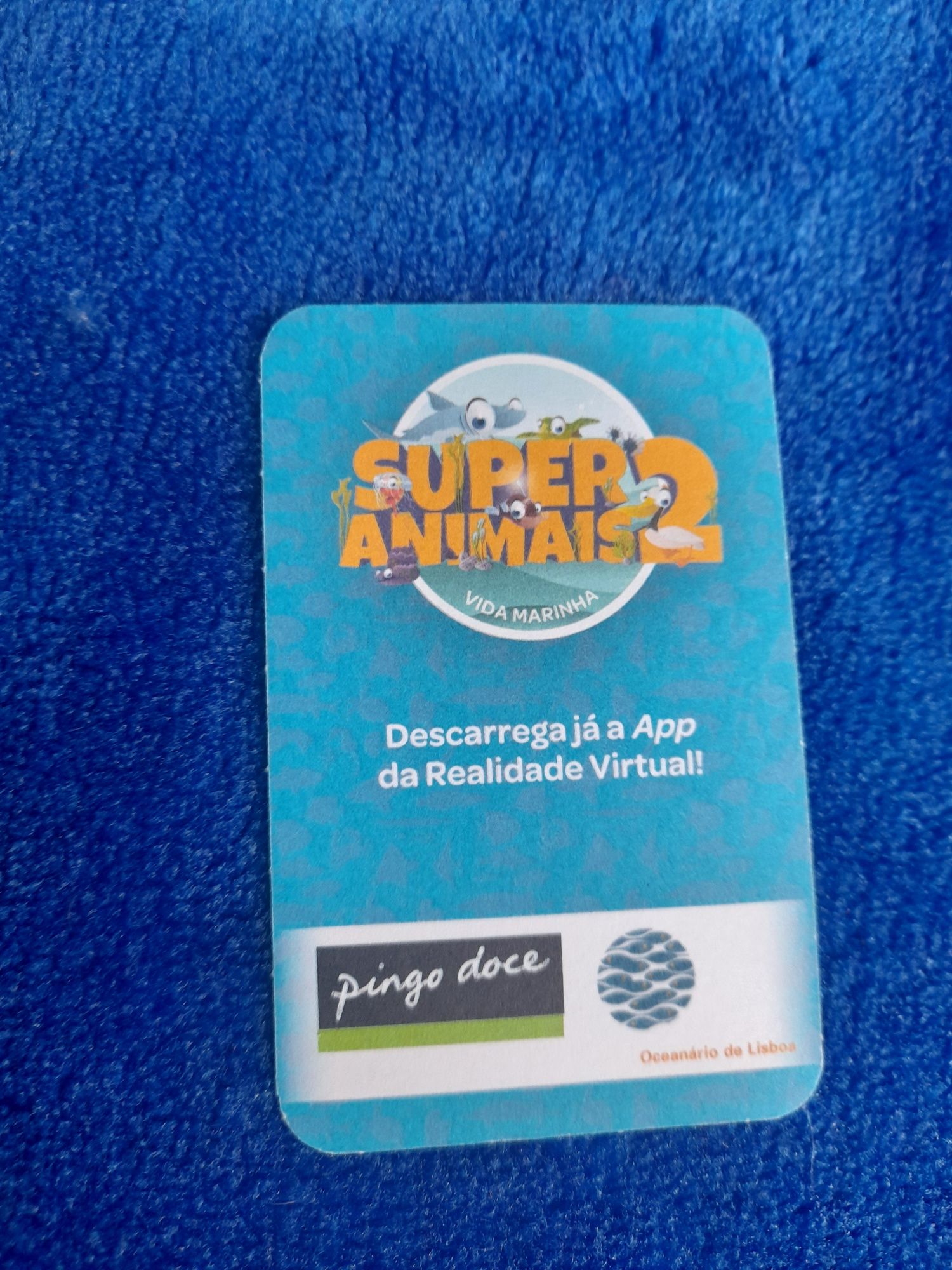 Cartas Super Animais 2 - Caderneta Pingo Doce