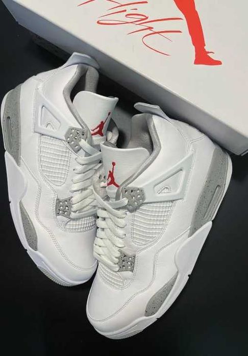 koszykówki "Jordan _4_Retro_White Oreo R.45