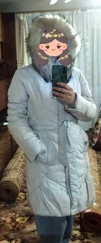 Зимове пальто куртка пуховик