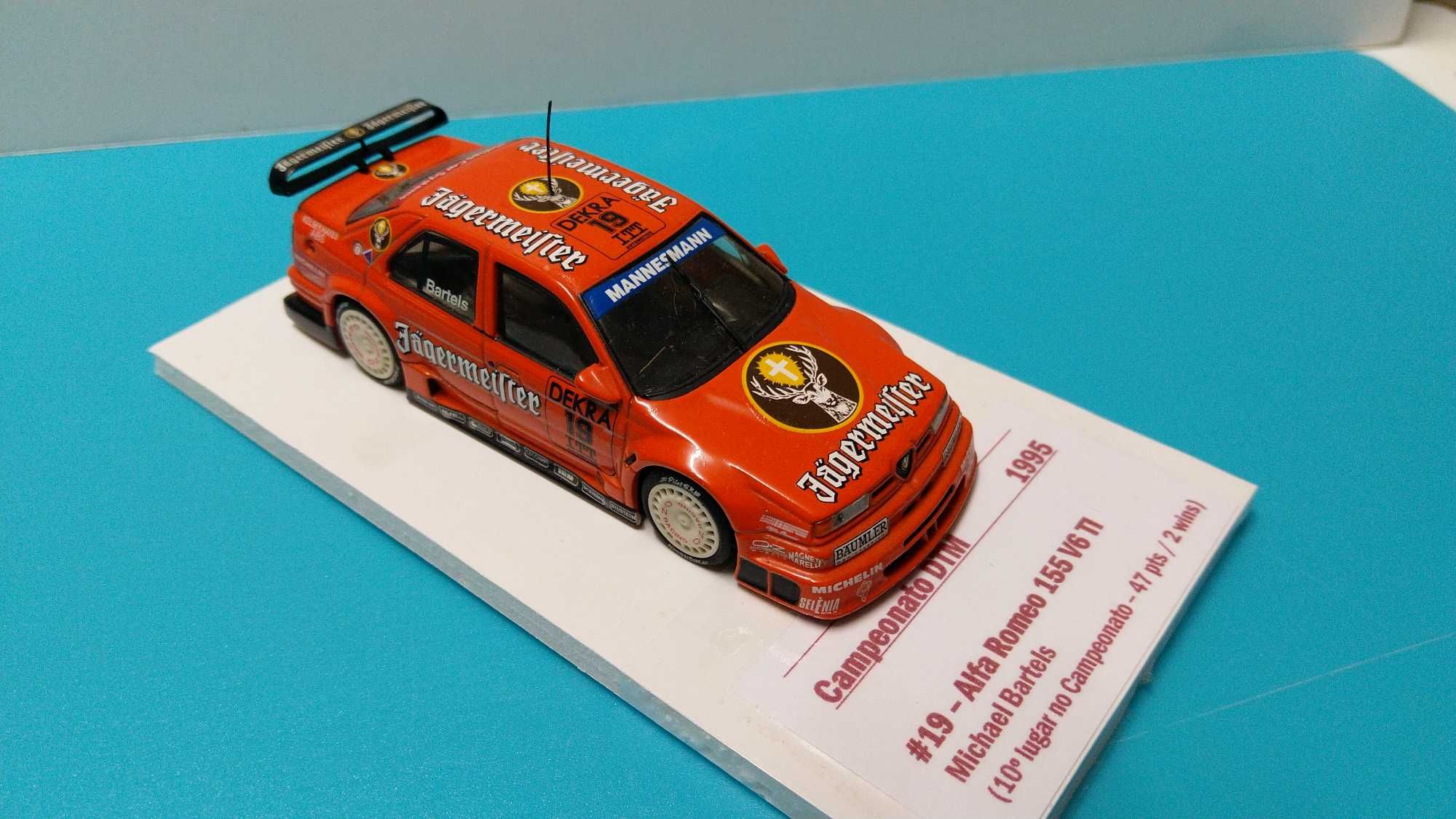 Alfa Romeo 155 V6 TI #19 - Campeonato DTM 1995 - Minichamps esc 1/43