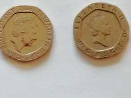 Monety Brytyjskie 50 Fifty Pence 1997