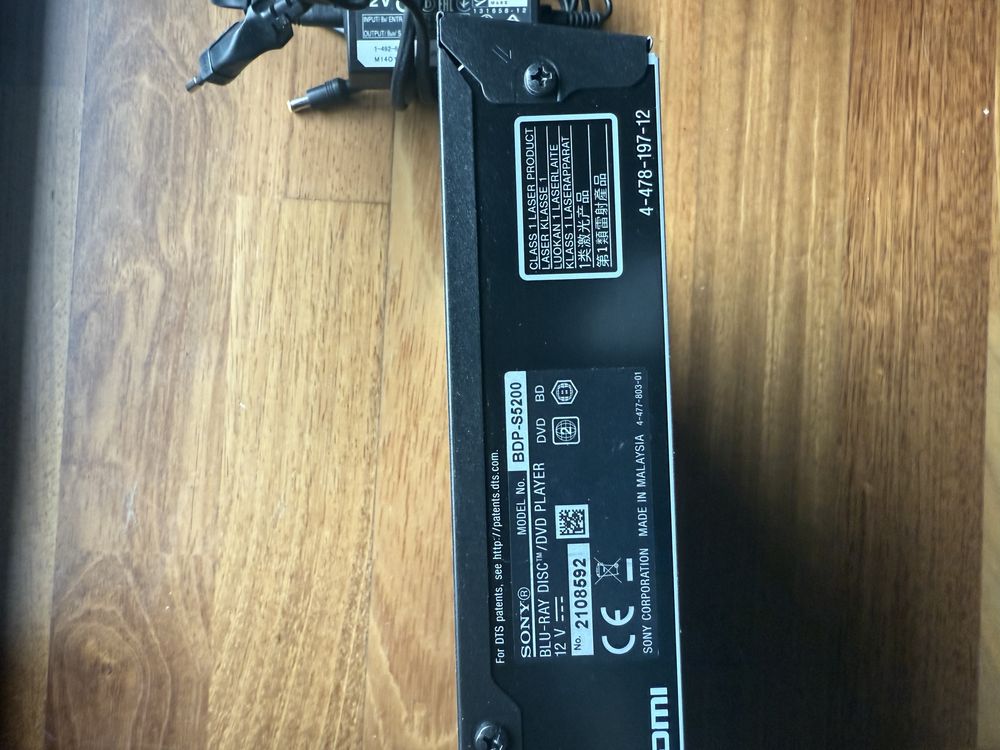 Sony blueray bdp-s5200