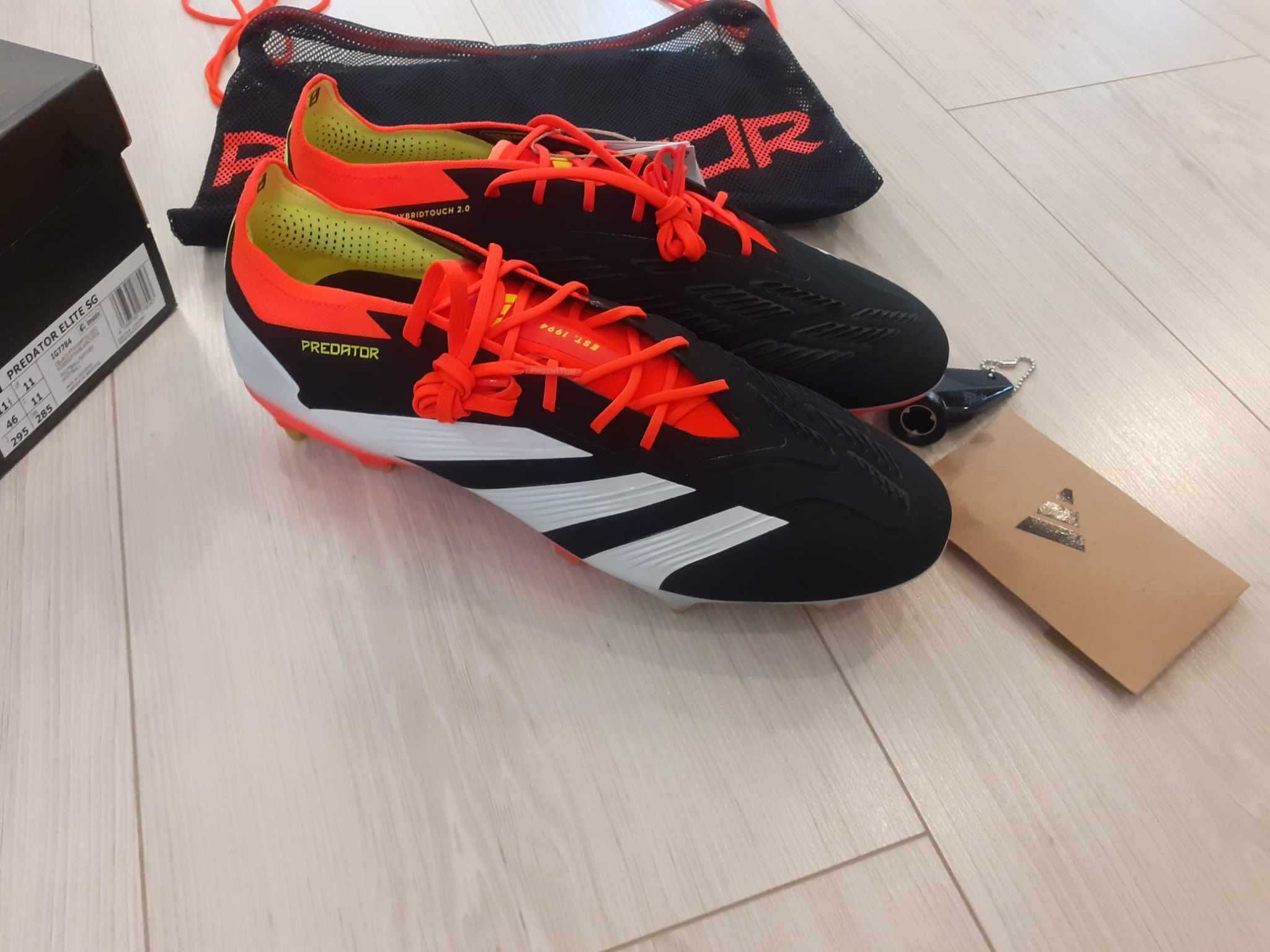 Profesjonalne korki piłkarskie Adidas Predator Elite SG IG7784 r. 46