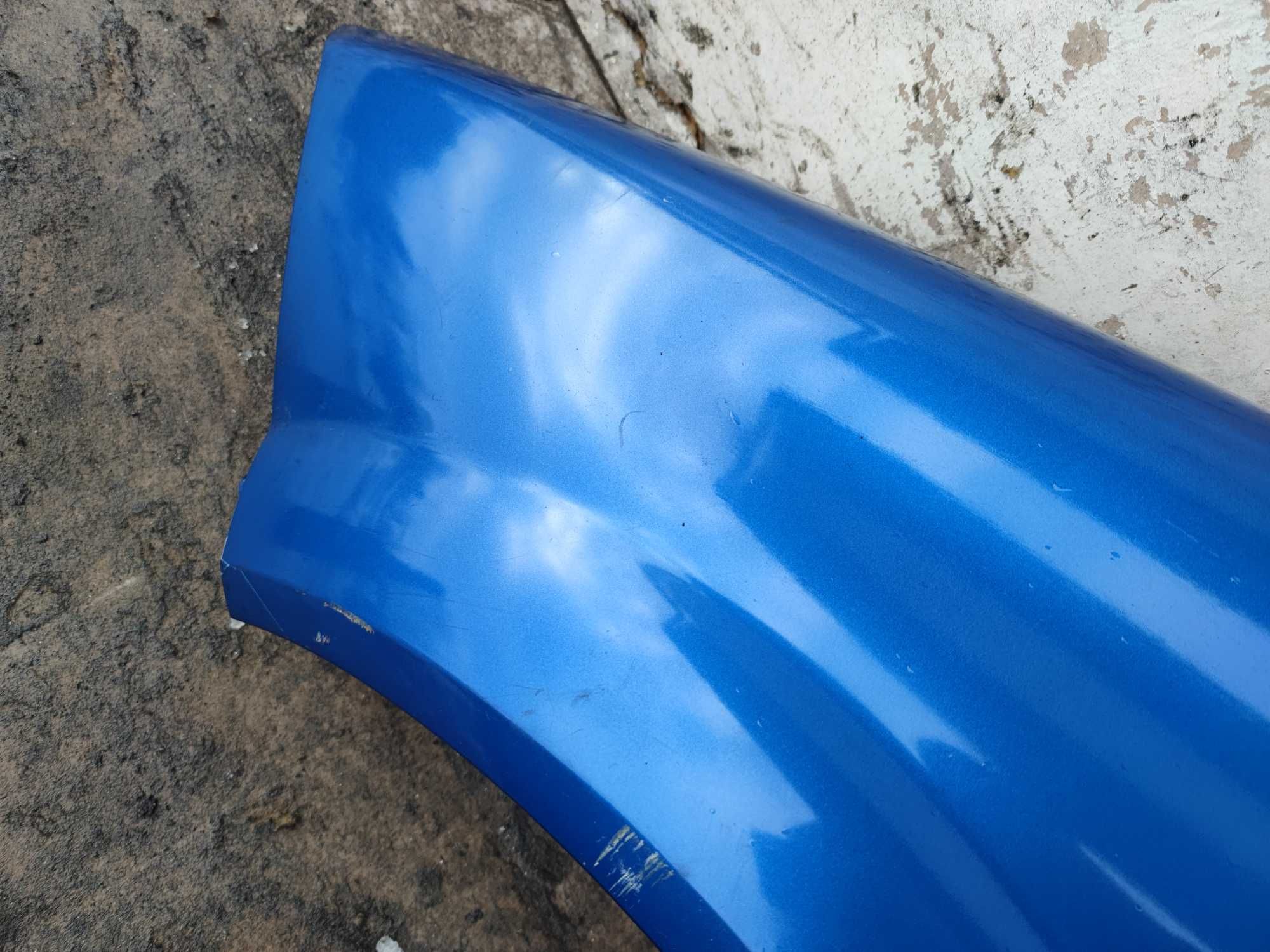 Renault Megane II Lewy Błotnik Niebieski