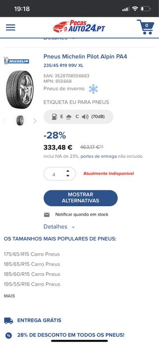 Audi Jantes 19” Novas