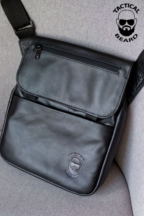 Тактична, шкіряна сумка