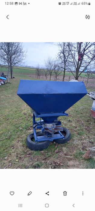Opona Goodyer 540 65 r34, Rozsiewacz 700kg