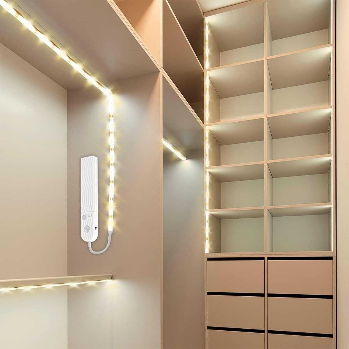 Fita de Luz LED interior 2 metros com sensor de movimento