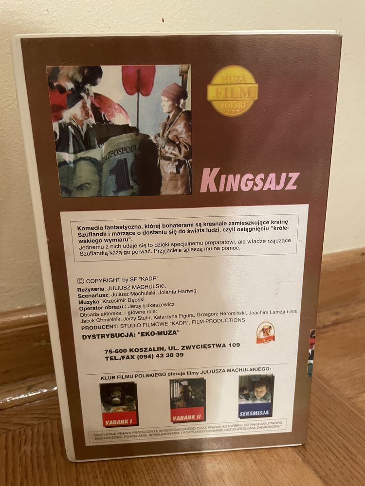 Kaseta VHS - Kingsajz - Prl