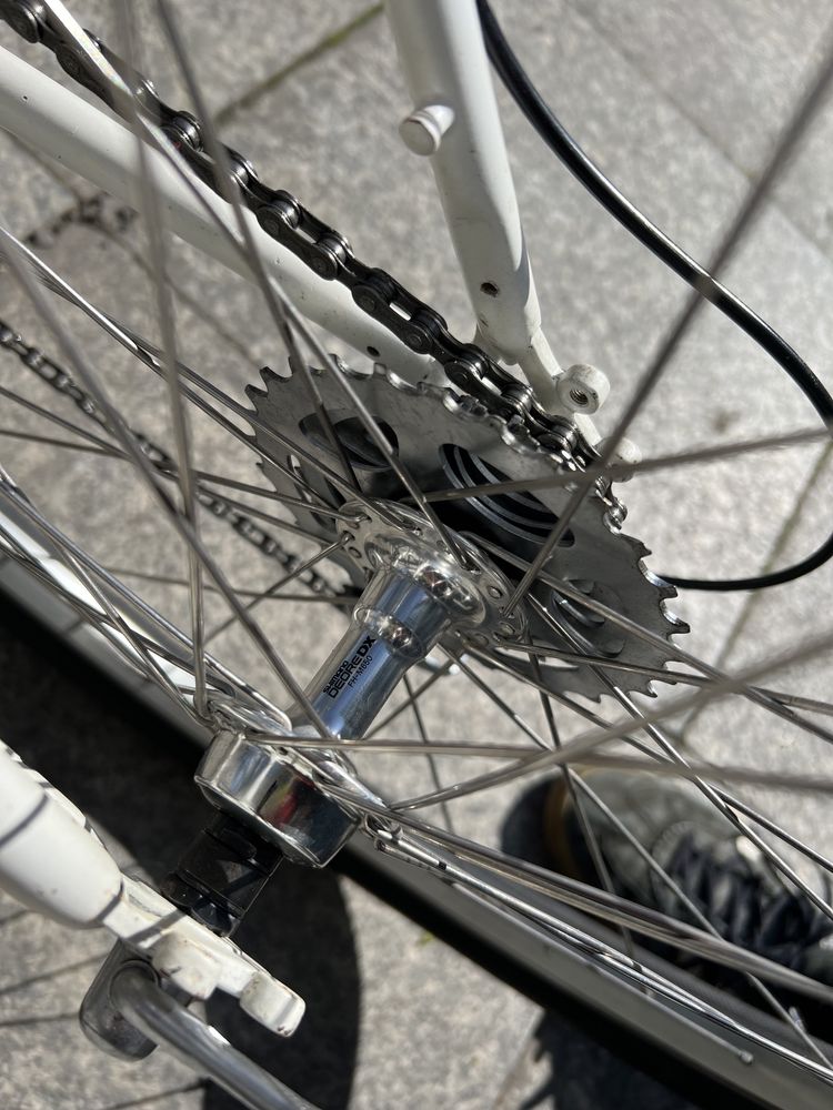 Retro mtb wheeler po pelnym serwisie