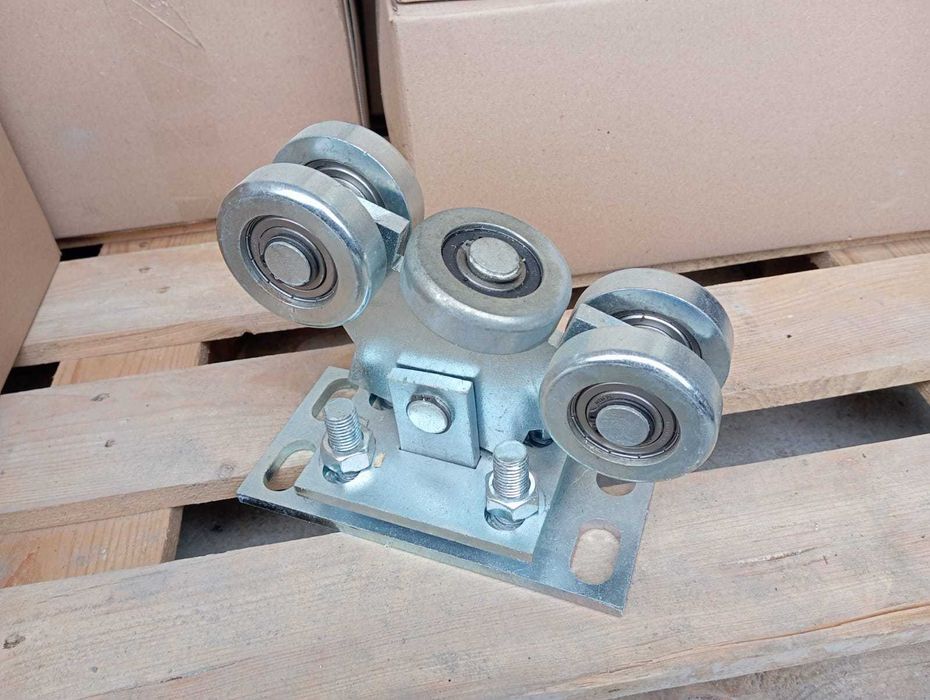 Akcesoria - wózek rolka najazdowa rolka prowadząca łapacz zamek hakowy