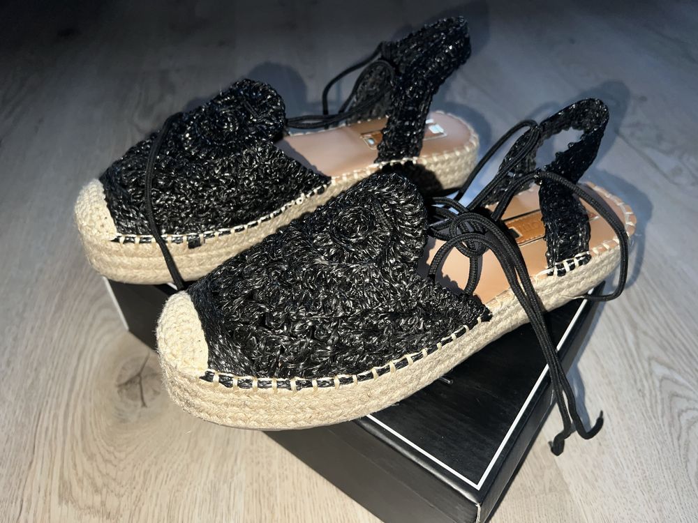 sandaly/espadryle wiazane