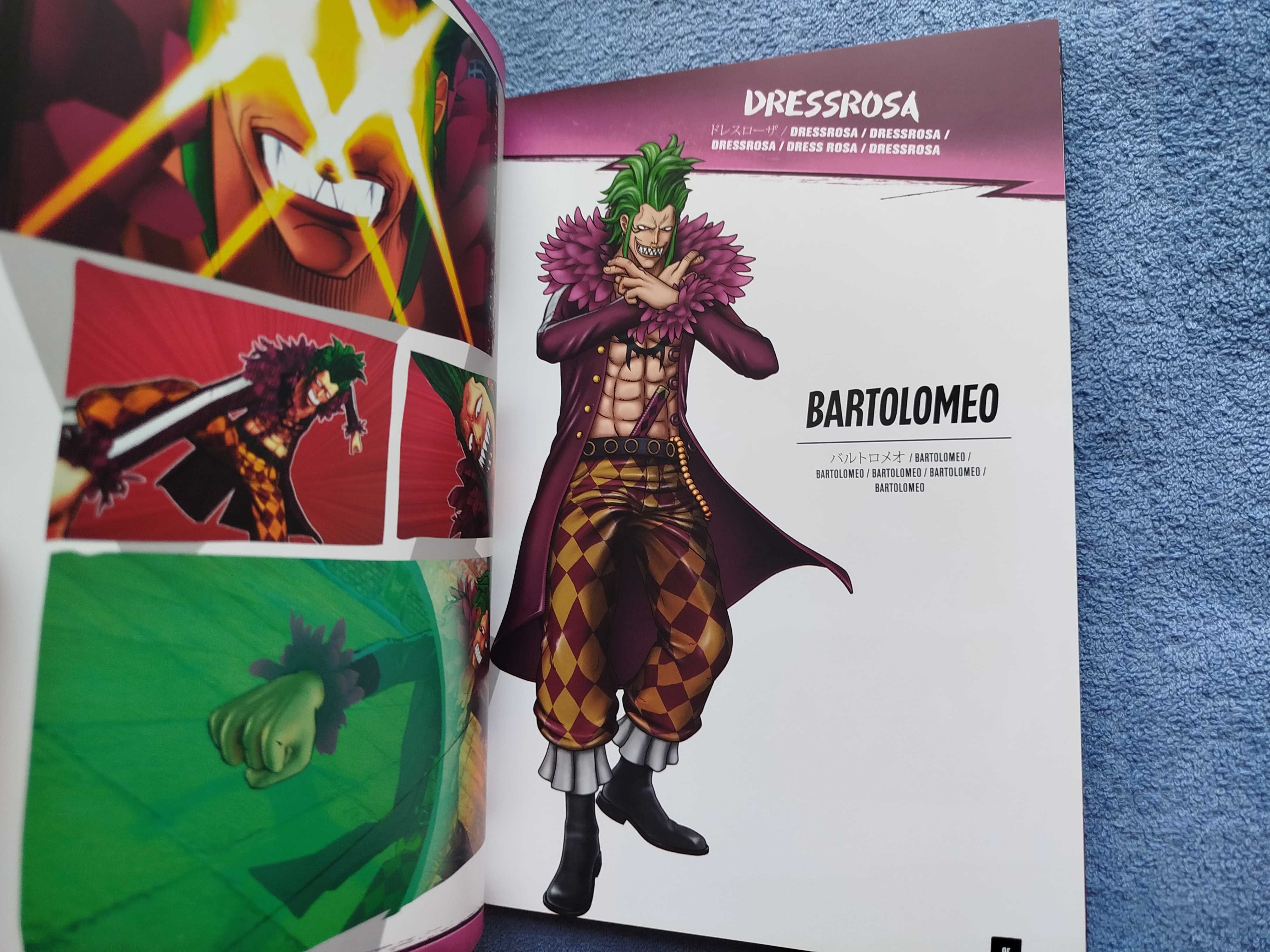 Артбук One Piece: Burning Blood Marineford Edition