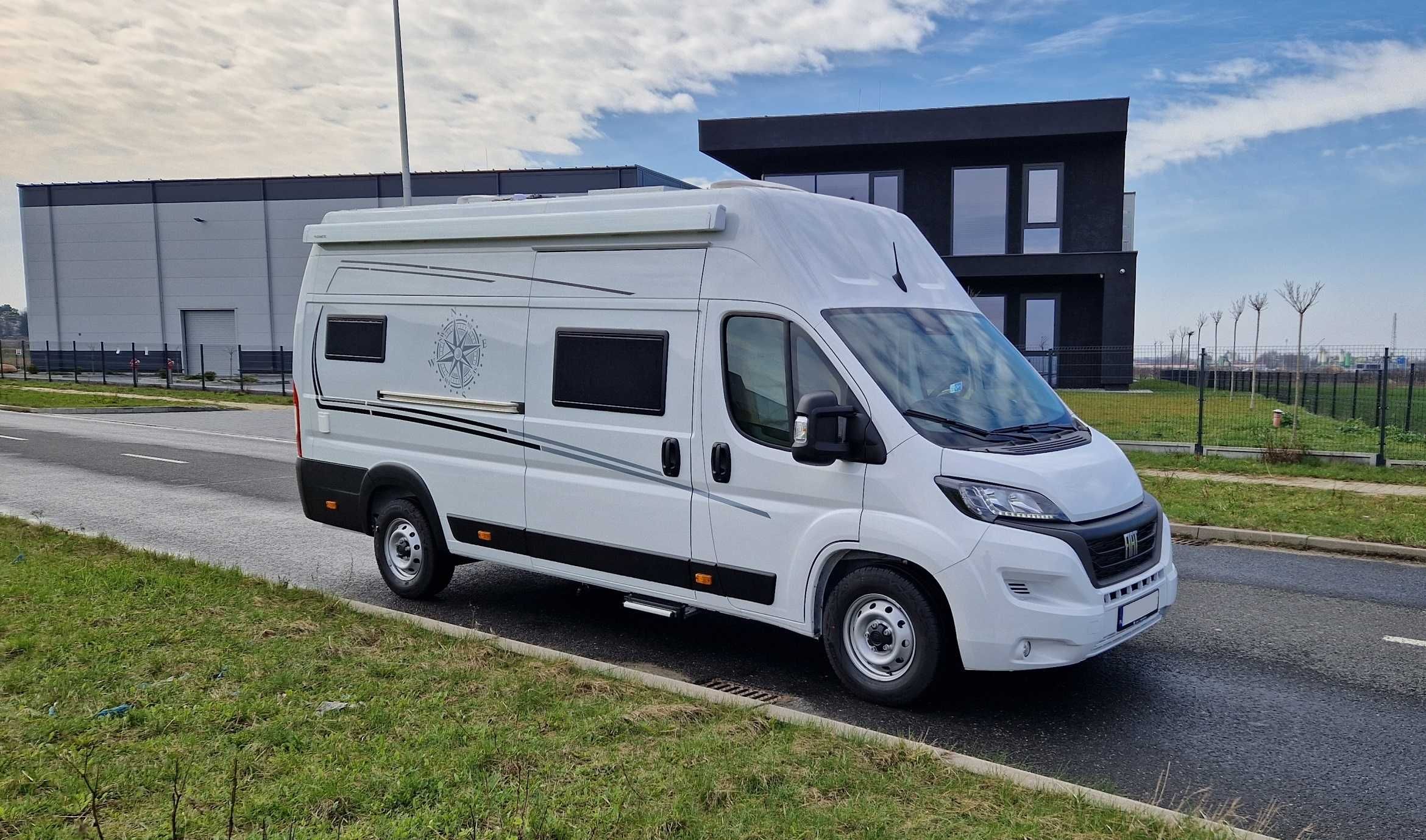 Fiat Ducato LUB-CAMP kamper NOWY 4 os. opuszczane łóżko