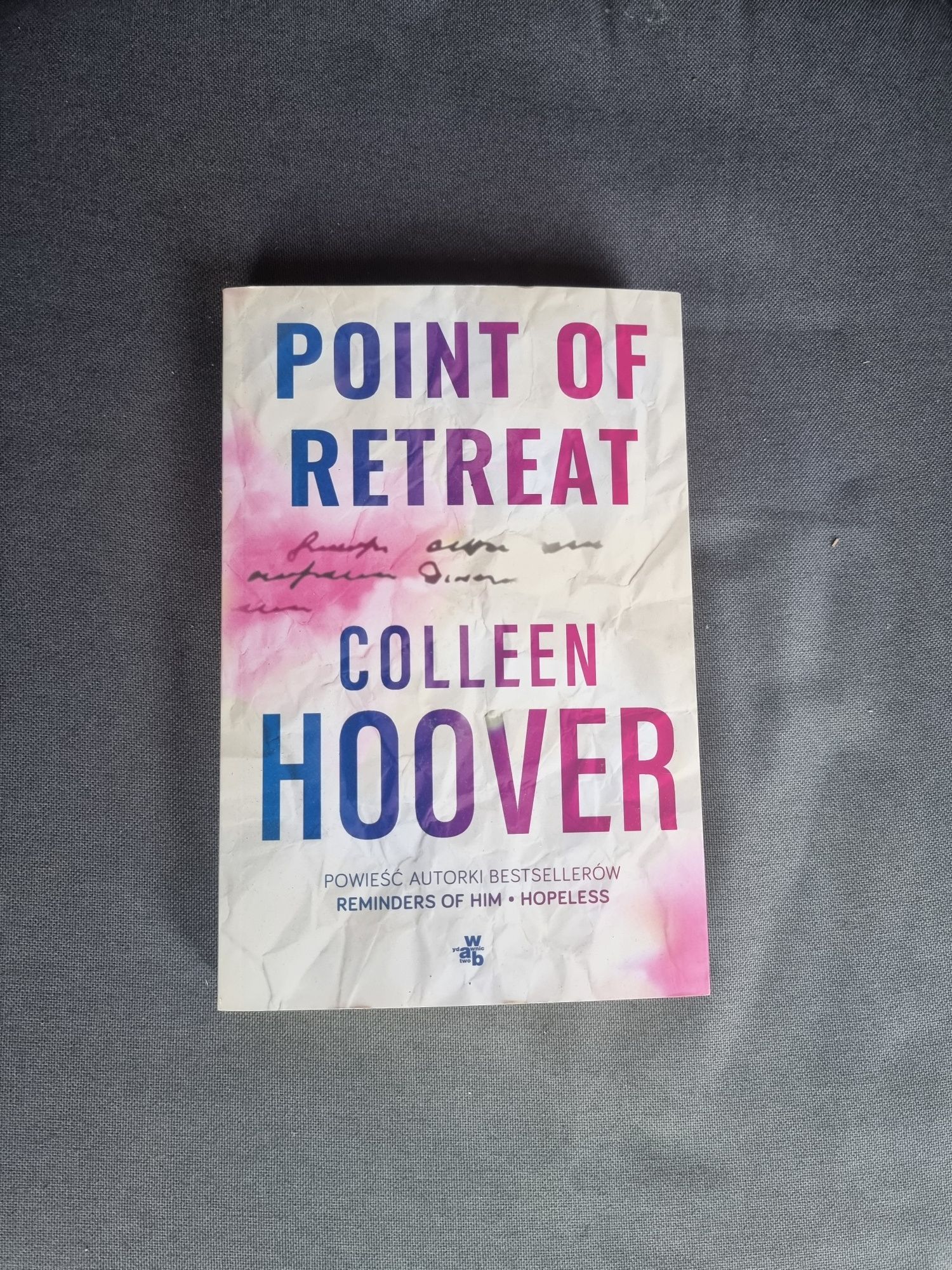 Książka Colleen Hoover Point of retreat