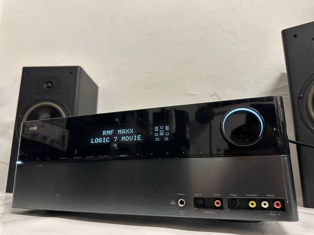 7.1 amplituner A/V Harman Kardon AVR 355, HDMI , USB, 
Wymiary: Harman