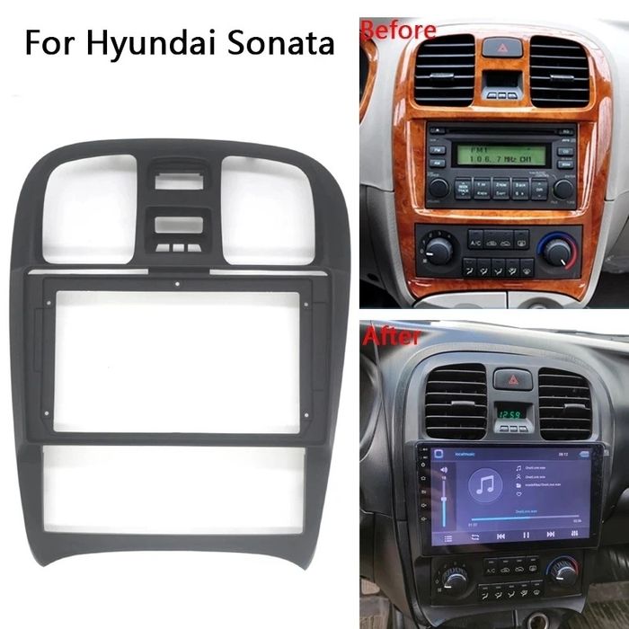 Автомагнітола для Hyundai Sonata EF 2001-2012 Android під камеру