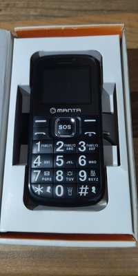 Telefon dla seniora Manta TEL2003 NOWY!
